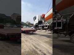改装されたトラックミキサのトラック